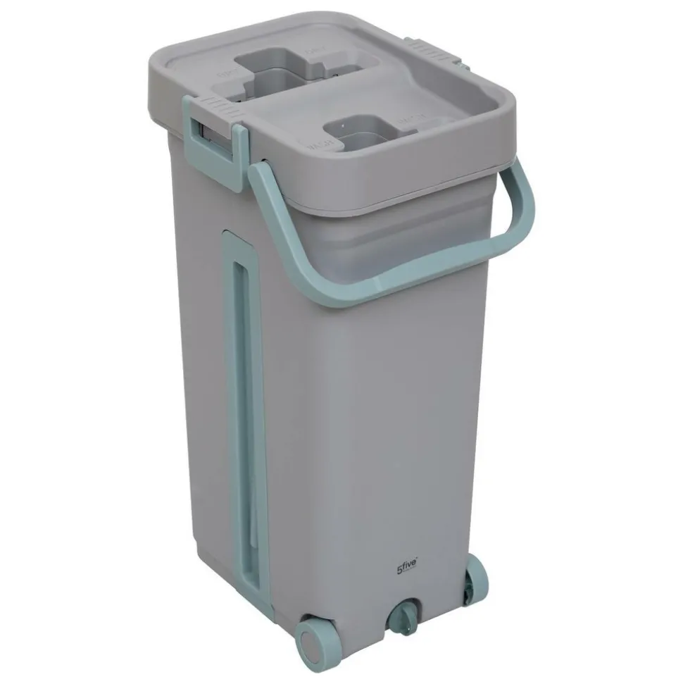 5 FIVE SIMPLY SMART - 5five - seau essoreur et balai 2 compartiments 2x6,5l