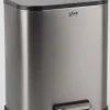 5 FIVE SIMPLY SMART - 5five - poubelle en inox finition mat 50l