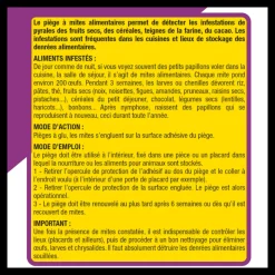 ACTO - Acto pièges à mites alimentaires - piège sans odeur et sans insecticide