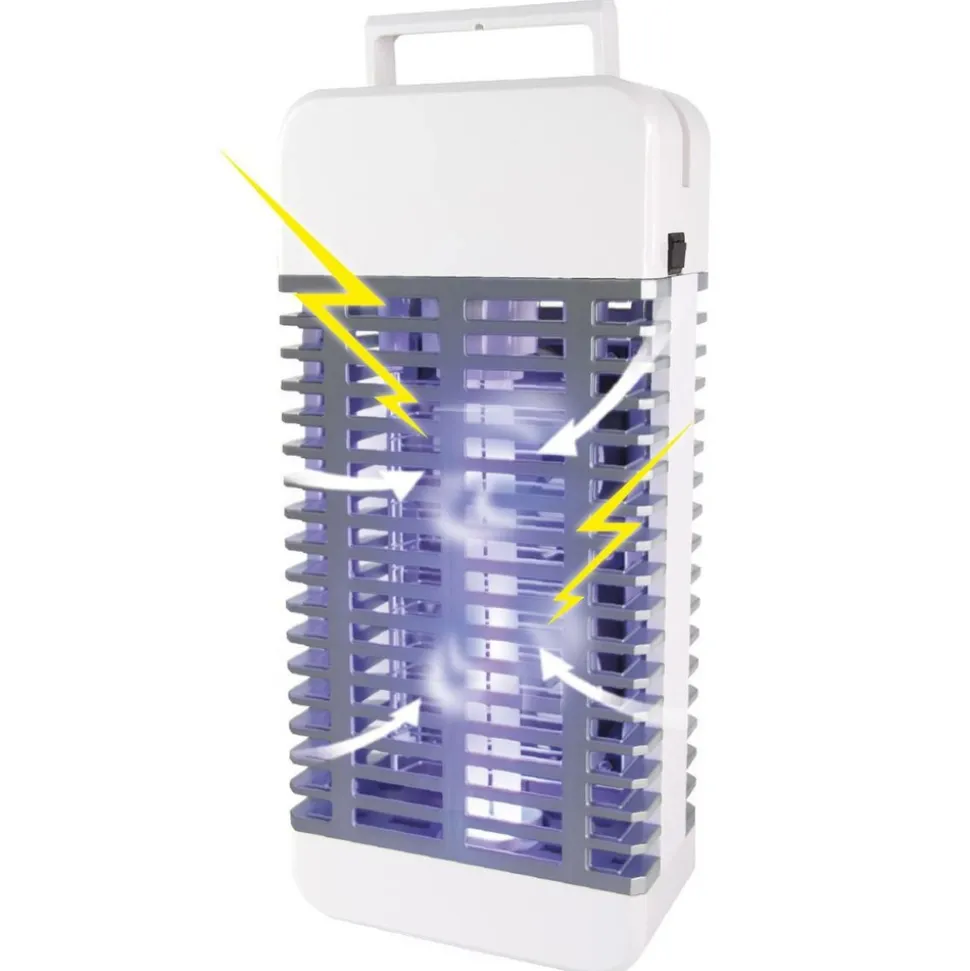 ACTO - Lampe u.v grill'insectes avec aspirateur - triple action