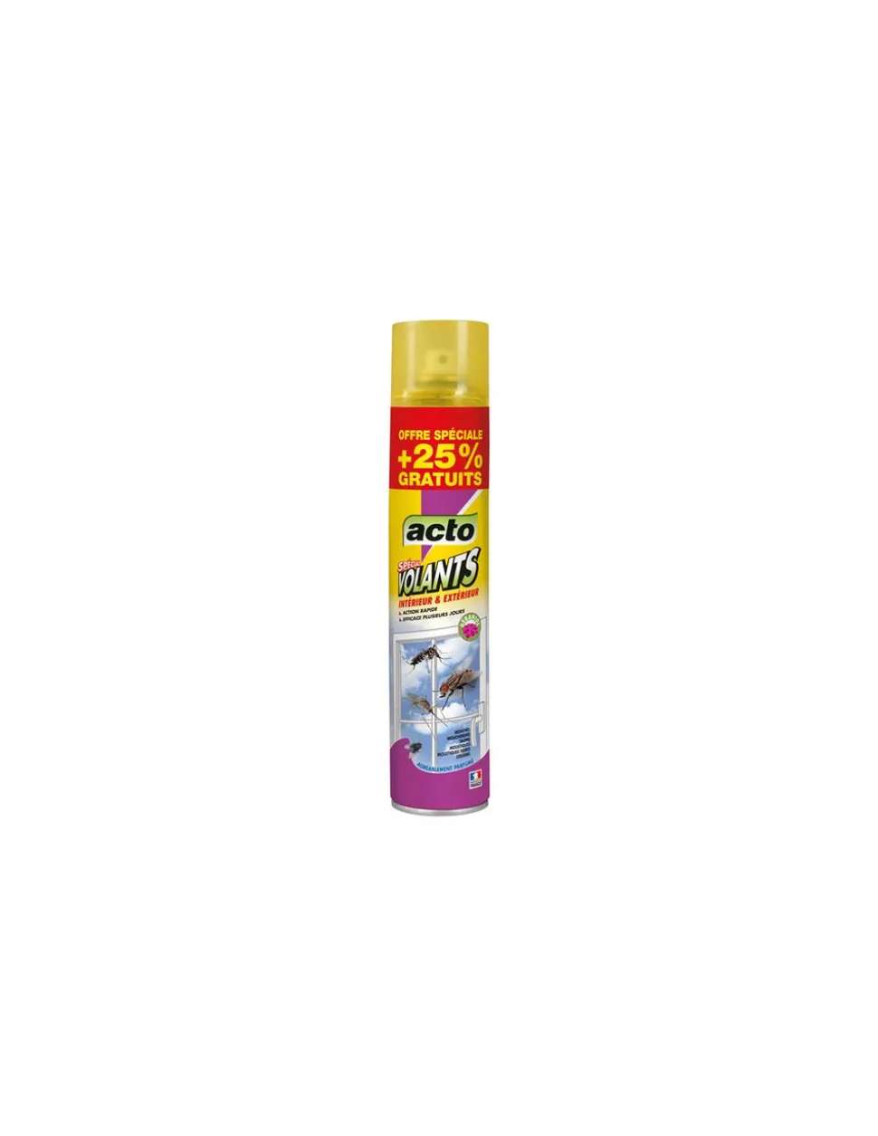 ACTO - Répulsif aérosol spécial volants 500ml - acto