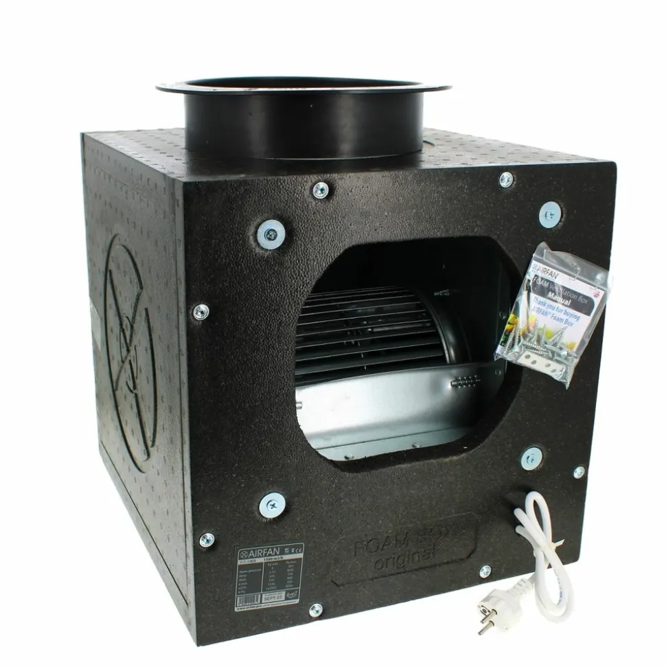 AIRFAN - Extracteur en mousse insonorisé - 3250m3/h