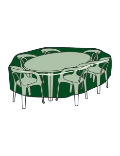 ALTADEX - Couvercle de protection. Housse table et chaise ø325x90cm 100gr/m²