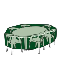 ALTADEX - Couvercle de protection. Housse table et chaise ø325x90cm 240gr/m²