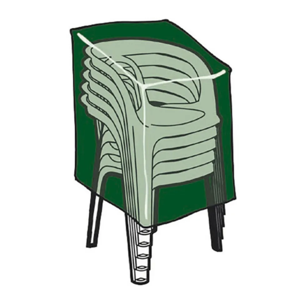 ALTADEX - Housse de chaise pour les chaises vert polyéthylène 68 x 68 x 110 cm