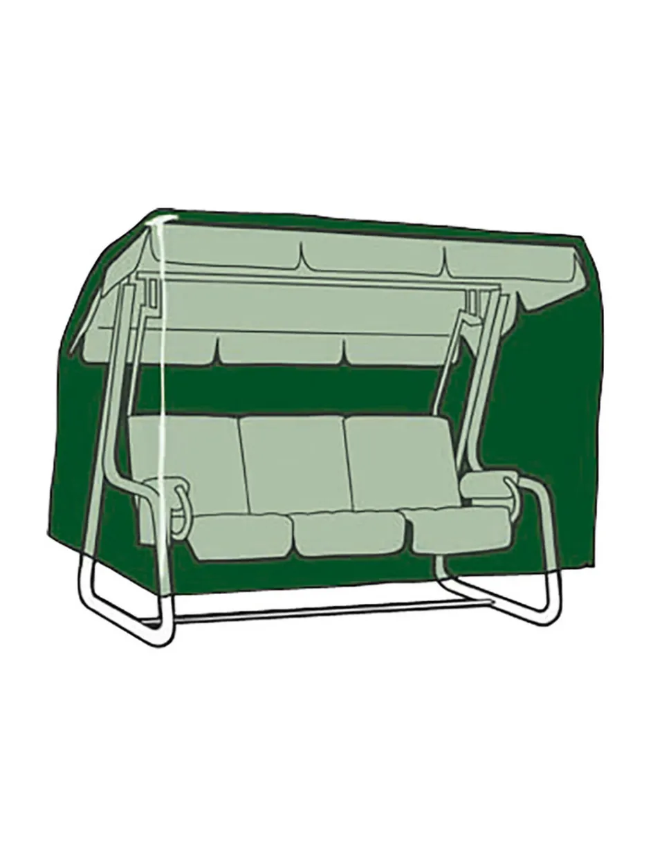 ALTADEX - Housse de protection housse balançoire 143x255x170cm 100gr/m²