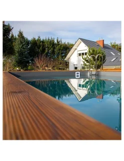 ALTANKA - Piscine en bois aqua 7x3,75 - h.1,45 m cadre en métal, sans dalle béton - bas7308ospu+sza - altanka