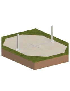 ALTANKA - Piscine en bois nemo 4,3x3 - h.1,18 m cadre en métal, sans dalle béton - bas7302ospu - altanka