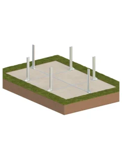 ALTANKA - Piscine en bois aqua 6,1x2,85 - h.1,31 m cadre en métal, sans dalle béton - bas7307ospu - altanka