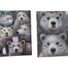 AMADEUS - Toiles ours apaches 50 x 70 cm (lot de 2)
