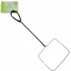 ANIMALLPARADISE - Epuisette filet blanc, maille fine, 12 cm x 11 x 37 cm, aquarium