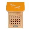 ANIMALLPARADISE - Maison à abeilles, avec toit coloré avec silhouette abeilles.