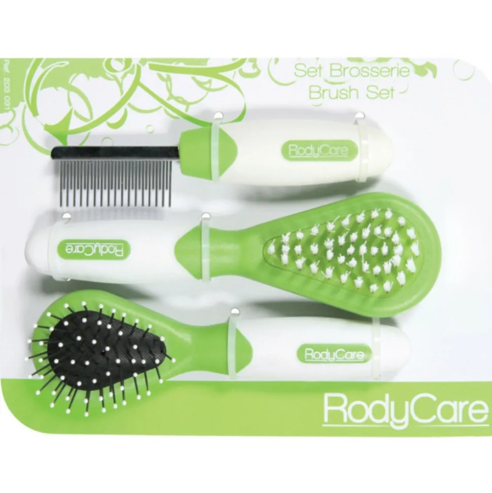 ANIMALLPARADISE - Set brosses et peigne pour lapins, furets, hamsters