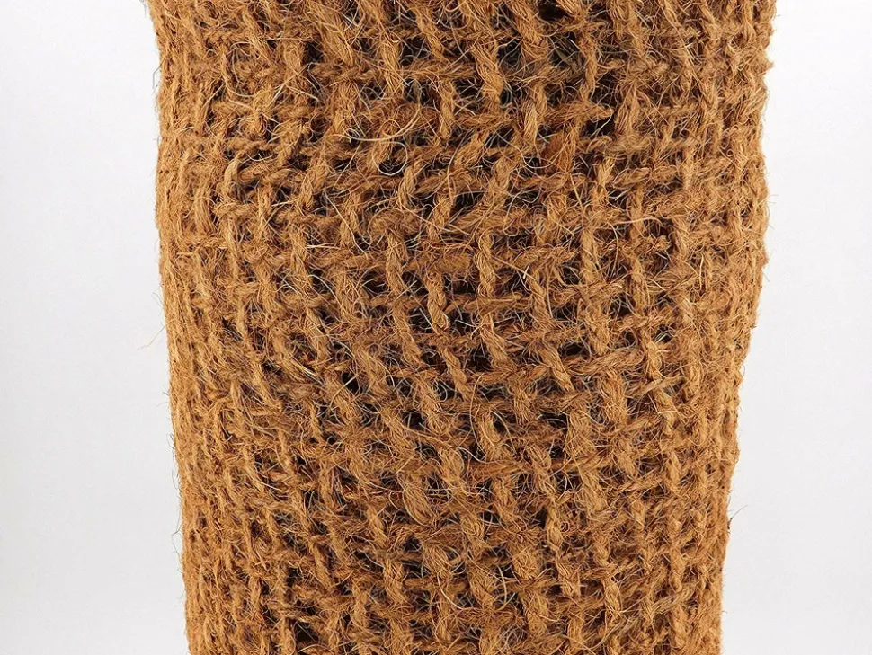 AQUAGART - 200 m filet anti-érosion en fibre de coco 1 m de large, film pour bassin de jardin, toile en fibre de noix de coco 750 g