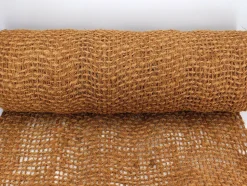 AQUAGART - 110 m filet anti-érosion en fibre de coco 1 m de large, film pour bassin de jardin, toile en fibre de noix de coco 750 g