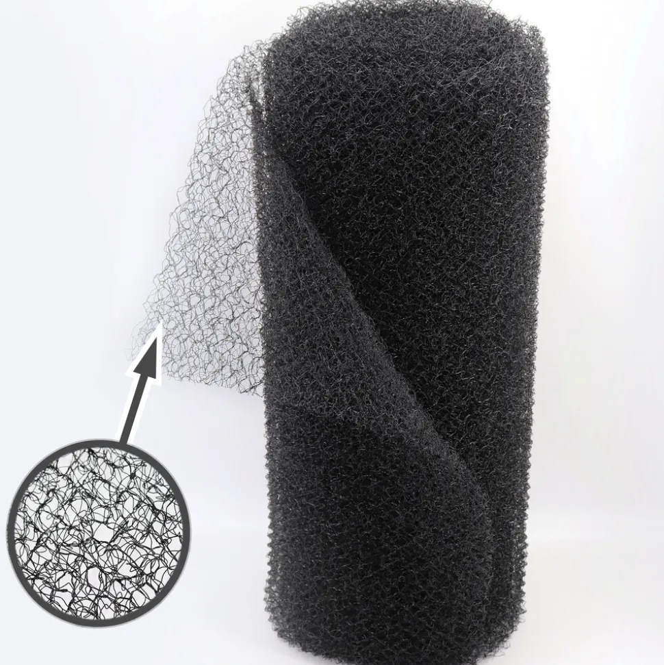 AQUAGART - Tapis de berge 100m x 1m épaisseur 20mm uv stabil tapis de berge noir