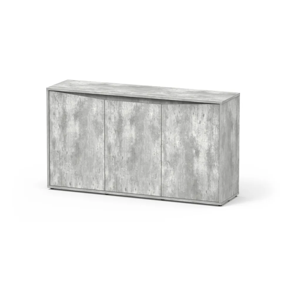 AQUATLANTIS - Meuble pour aquarium Splendid 150 en bois béton - 39,8x149x83 cm