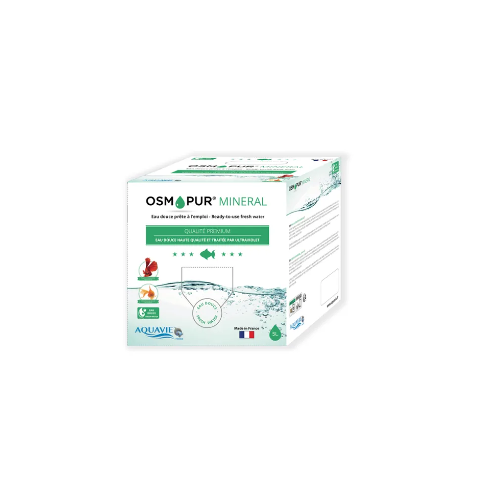 AQUAVIE - Eau prête à l'emploi Osmopur Mineral 5L