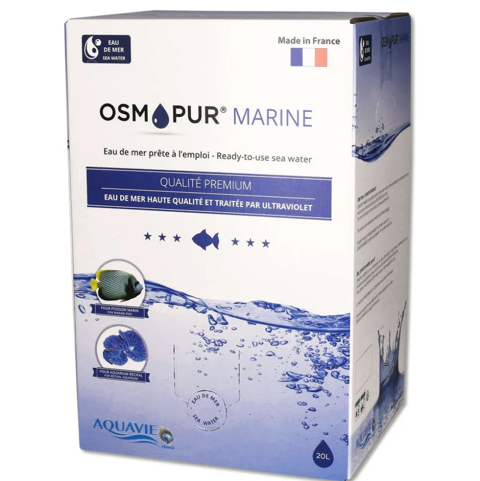AQUAVIE - Eau prête à l'emploi osmopur Marine 20 L