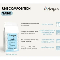 ARLEQUIN ORIGINELLE - Croquette chien sans céréales light arlequin originelle saumon truite 2 kg