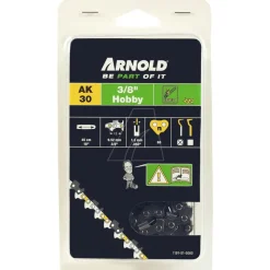 ARNOLD - Chaîne de tronçonneuse 3/8",1,3 mm - 60 maillons d’entraineurs