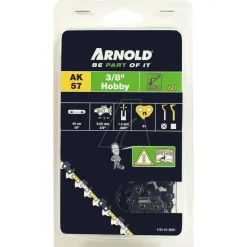 ARNOLD - Chaîne de tronçonneuse 3/8", 1,3 mm - 61 maillons entraîneurs