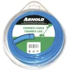 ARNOLD - Fil de coupe-bordure carré en nylon 2,4 mm × 36 m