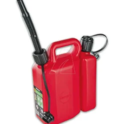 ARNOLD - Jerrican double avec goulotte souple et goulotte rigide 3 + 1,5 l