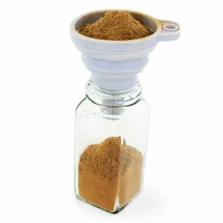 AROMANDISE - Coffret épices avec moulin, entonnoir & 4 flacons
