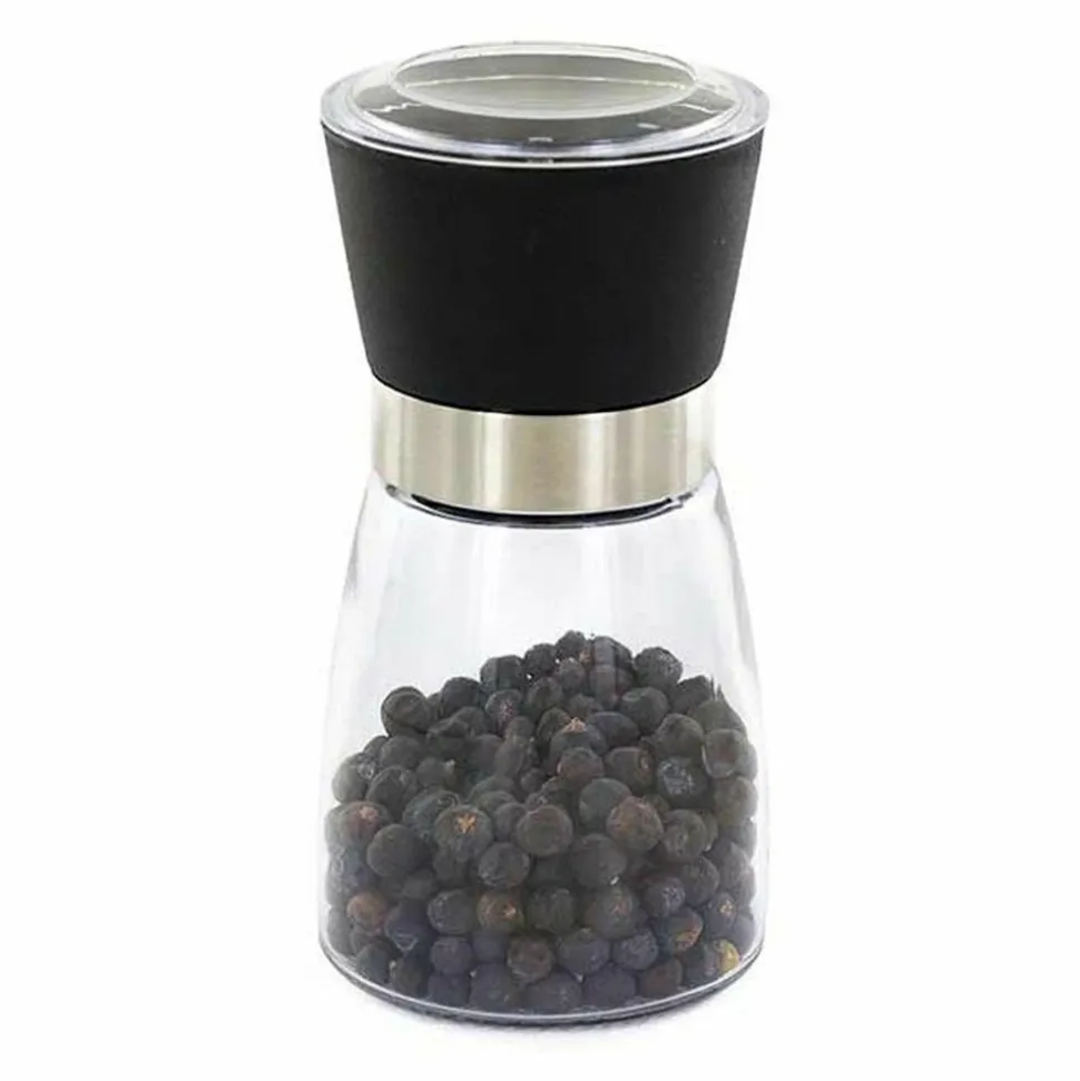 AROMANDISE - Coffret épices avec moulin, entonnoir & 4 flacons