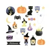 ARTEMIO - 42 formes découpées en papier - halloween