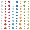 ARTEMIO - 160 perles autocollantes diamants multicolores