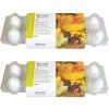 ARTEMIO - 24 œufs de pâques en plastique blanc à décorer