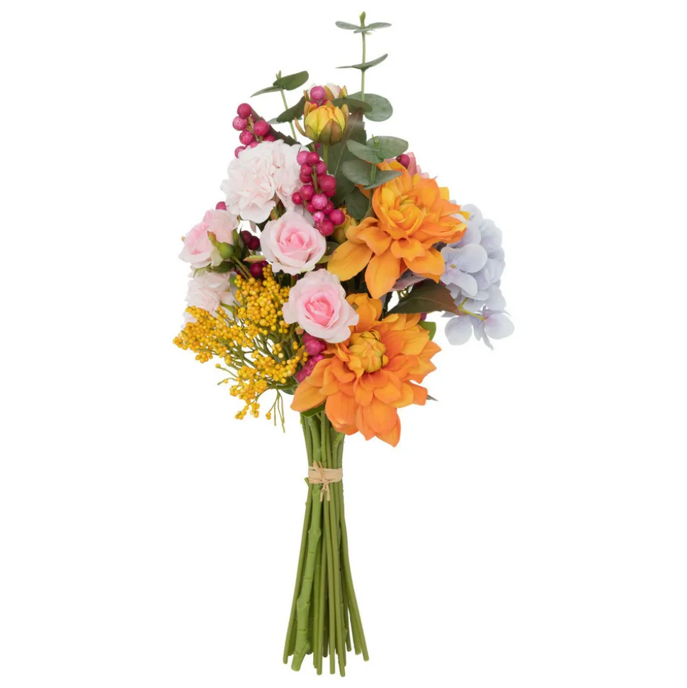ATMOSPHERA - Bouquet composé hortensia fleurs artificielles h 53 cm
