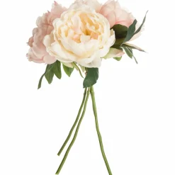 ATMOSPHERA - Bouquet de fleurs artificielles - h. 30 cm - rose