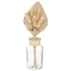 ATMOSPHERA - Composition de fleurs séchées vase en verre h 28.5 cm