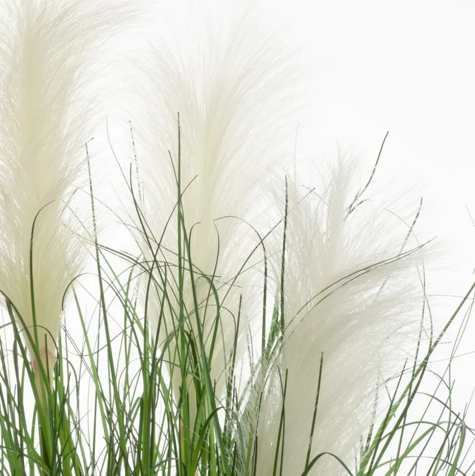 ATMOSPHERA - Plante artificielle bouquet herbes dans un pot h 70 cm