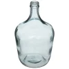 ATMOSPHERA - Vase dame jeanne en verre recyclé bleu d 18 x h 30 cm