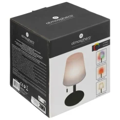 ATMOSPHERA CREATEUR D'INTERIEUR - Lampe extérieure "zack" h30cm gris foncé