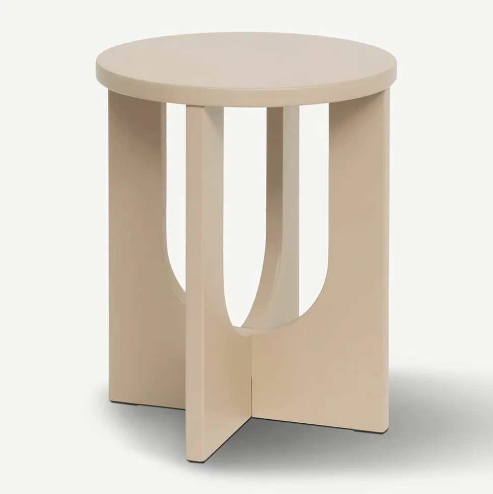 ATMOSPHERA CREATEUR D'INTERIEUR - Table d’appoint "bloom" noisette 50,540x40cm