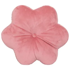 ATMOSPHERA CREATEUR D'INTERIEUR - Coussin fleur "amelia" rose d38cm