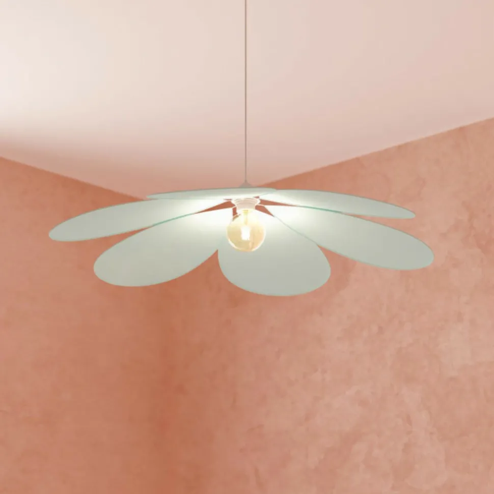 ATMOSPHERA CREATEUR D'INTERIEUR - Suspension pétales "naya" vert d72cm