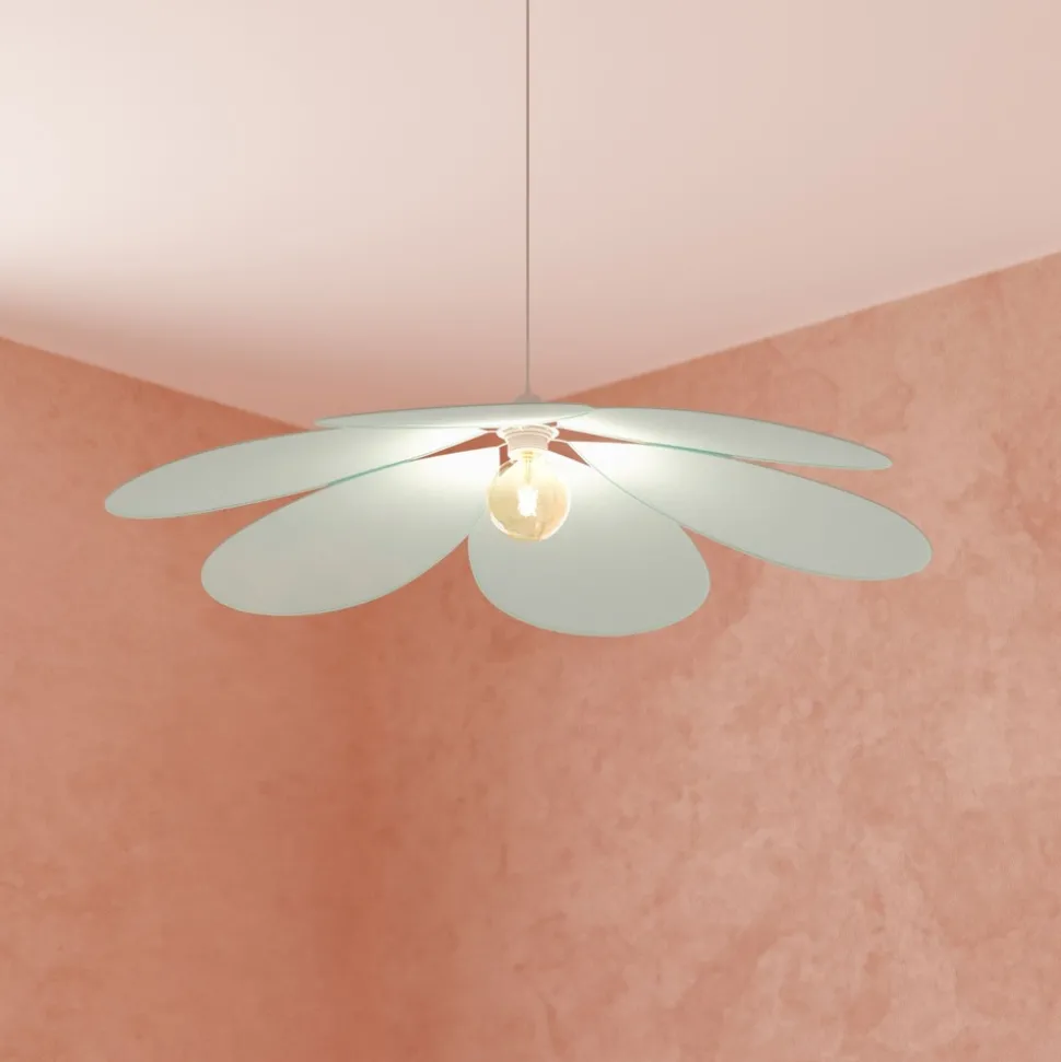 ATMOSPHERA CREATEUR D'INTERIEUR - Suspension pétales "naya" vert d72cm