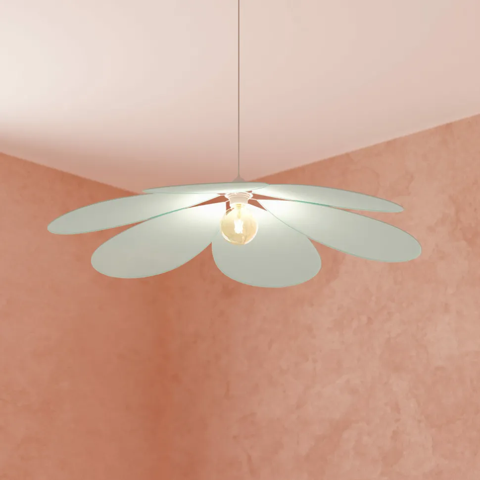 ATMOSPHERA CREATEUR D'INTERIEUR - Suspension pétales "naya" vert d72cm