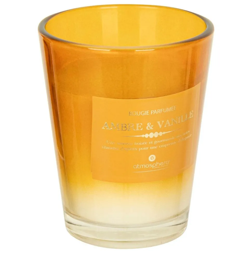 ATMOSPHERA CREATEUR D'INTERIEUR - Bougie parfumée "alma" 270g vanille et ambre