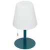 ATMOSPHERA CREATEUR D'INTERIEUR - Lampe usb d extérieurled "zack" bleu canard h30cm