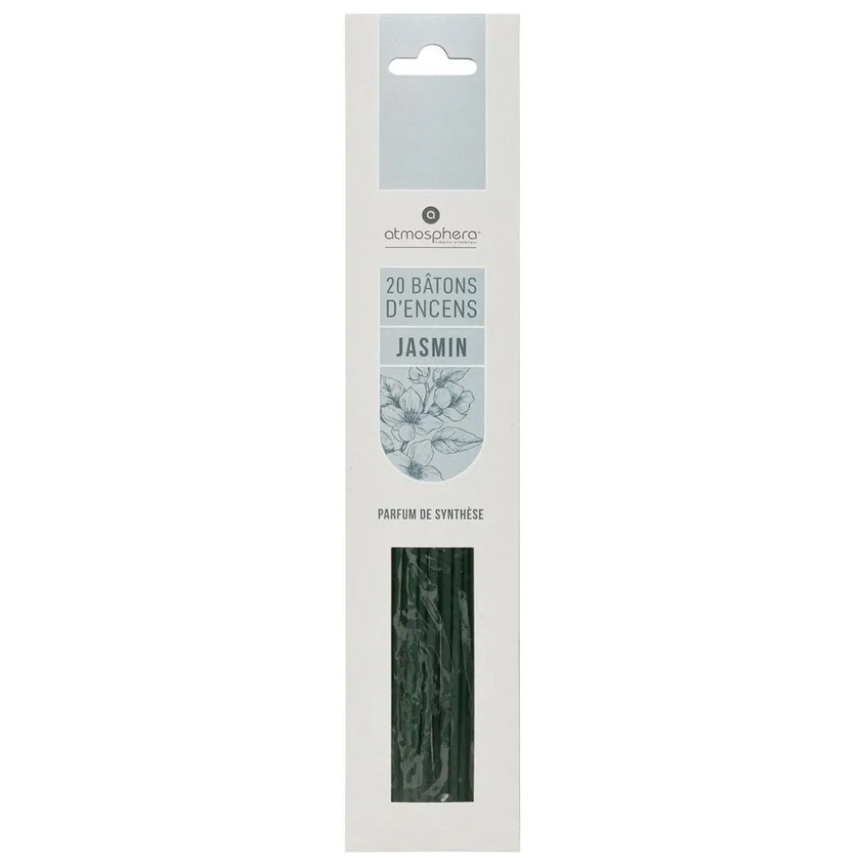 ATMOSPHERA CREATEUR D'INTERIEUR - Lot de 20 bâtons d'encens - jasmin