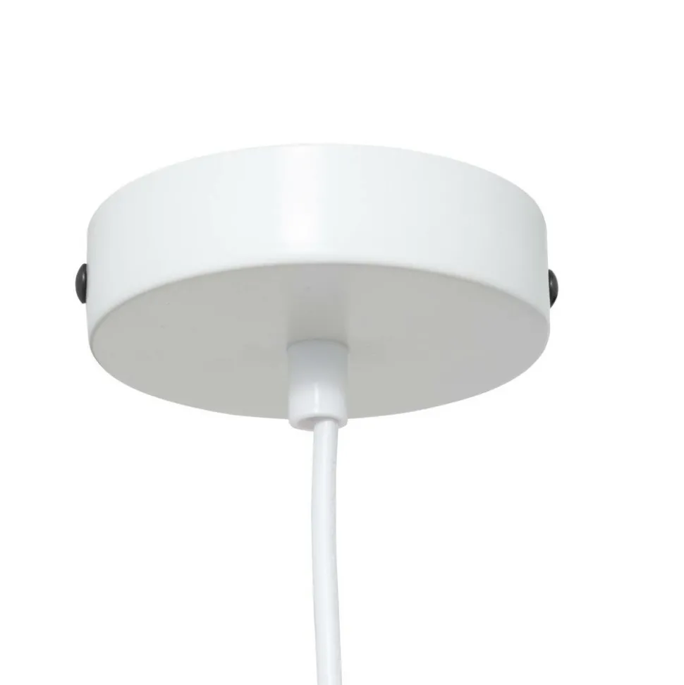 ATMOSPHERA CREATEUR D'INTERIEUR - Suspension "tobie" coton blanc d25cm
