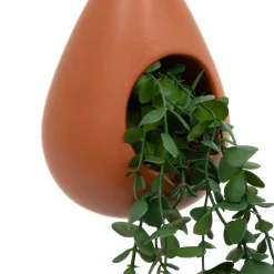 ATMOSPHERA CREATEUR D'INTERIEUR - Plante suspendue goutte h60cm caramel