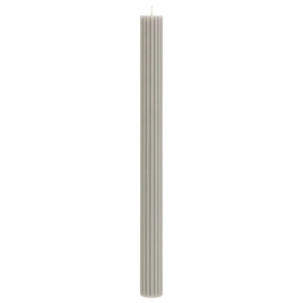 ATMOSPHERA CREATEUR D'INTERIEUR - Bougie bâton "demi" 70g gris clair